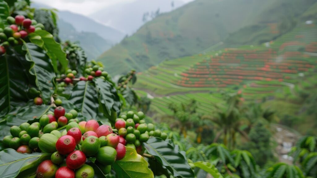 Drone pulverizador para técnicas de irrigação em cultivos de café 10 delicious organic coffee still life 23 2151762390 Drone pulverizador para tratamento de culturas de legumes em áreas pequenas